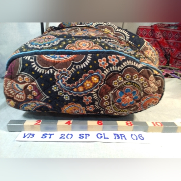 Brown Motif Vera Bradley Over Shoulder Tote § - Picture 6 of 13